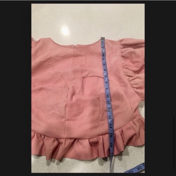 Free People x Mangrami 💕 crop top suede bustier - Picture 7 of 8